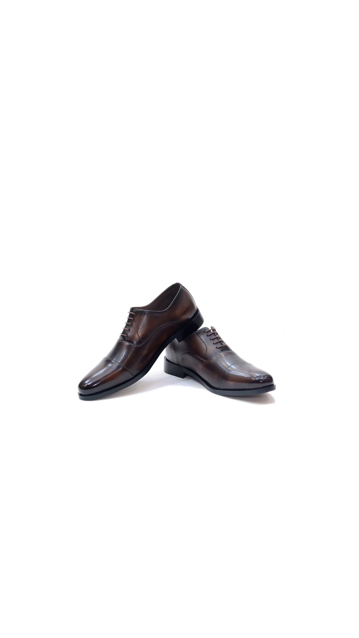Brown Oxford Cap-Toe