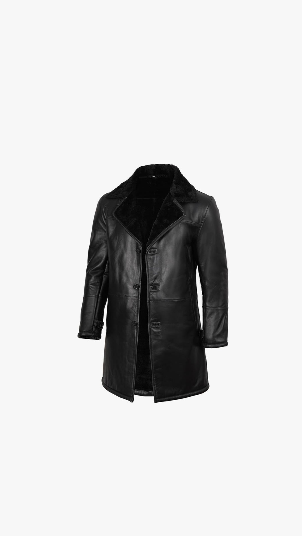 Onyx Winter Shearling Coat