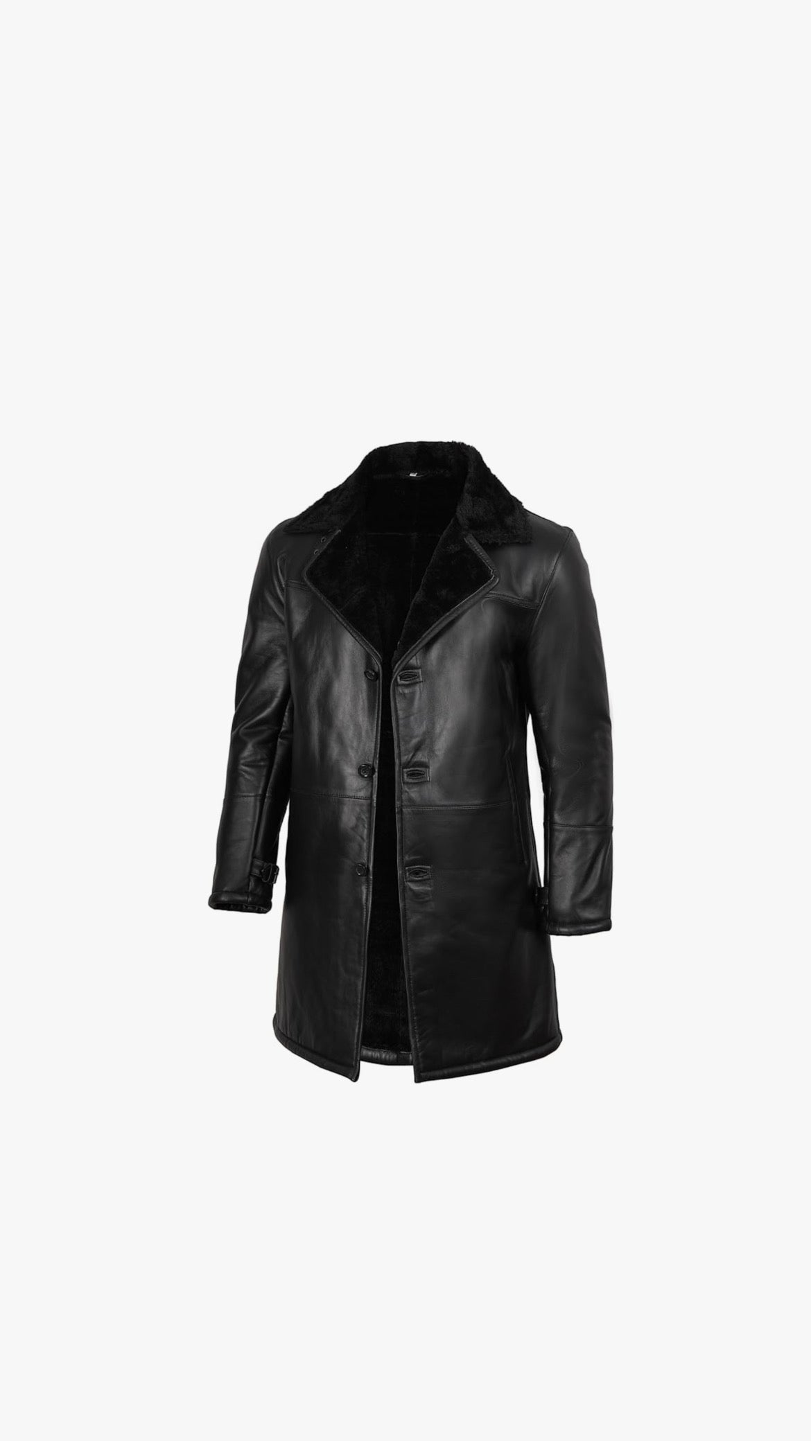 Onyx Winter Shearling Coat