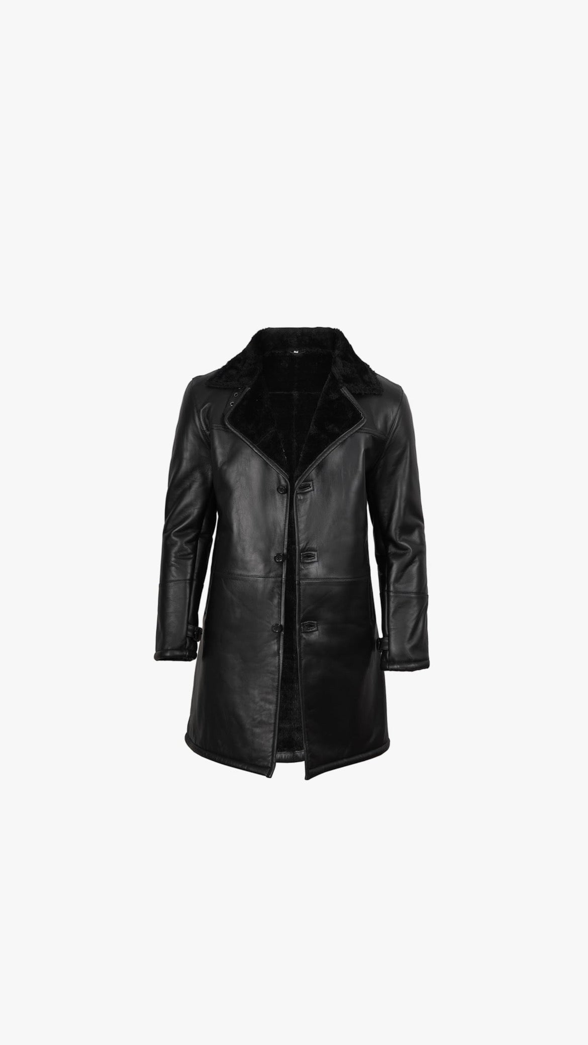 Onyx Winter Shearling Coat