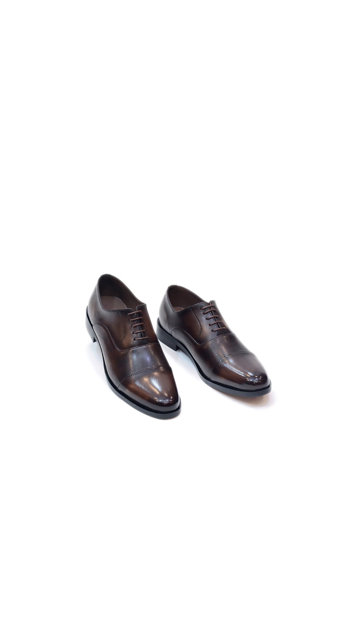 Brown Oxford Cap-Toe