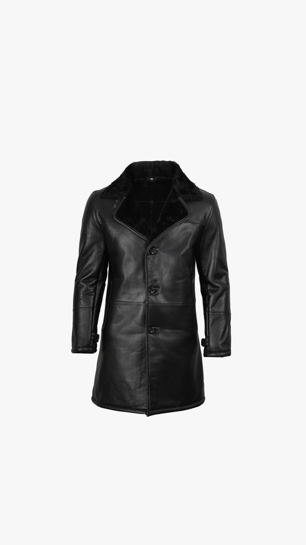 Onyx Winter Shearling Coat