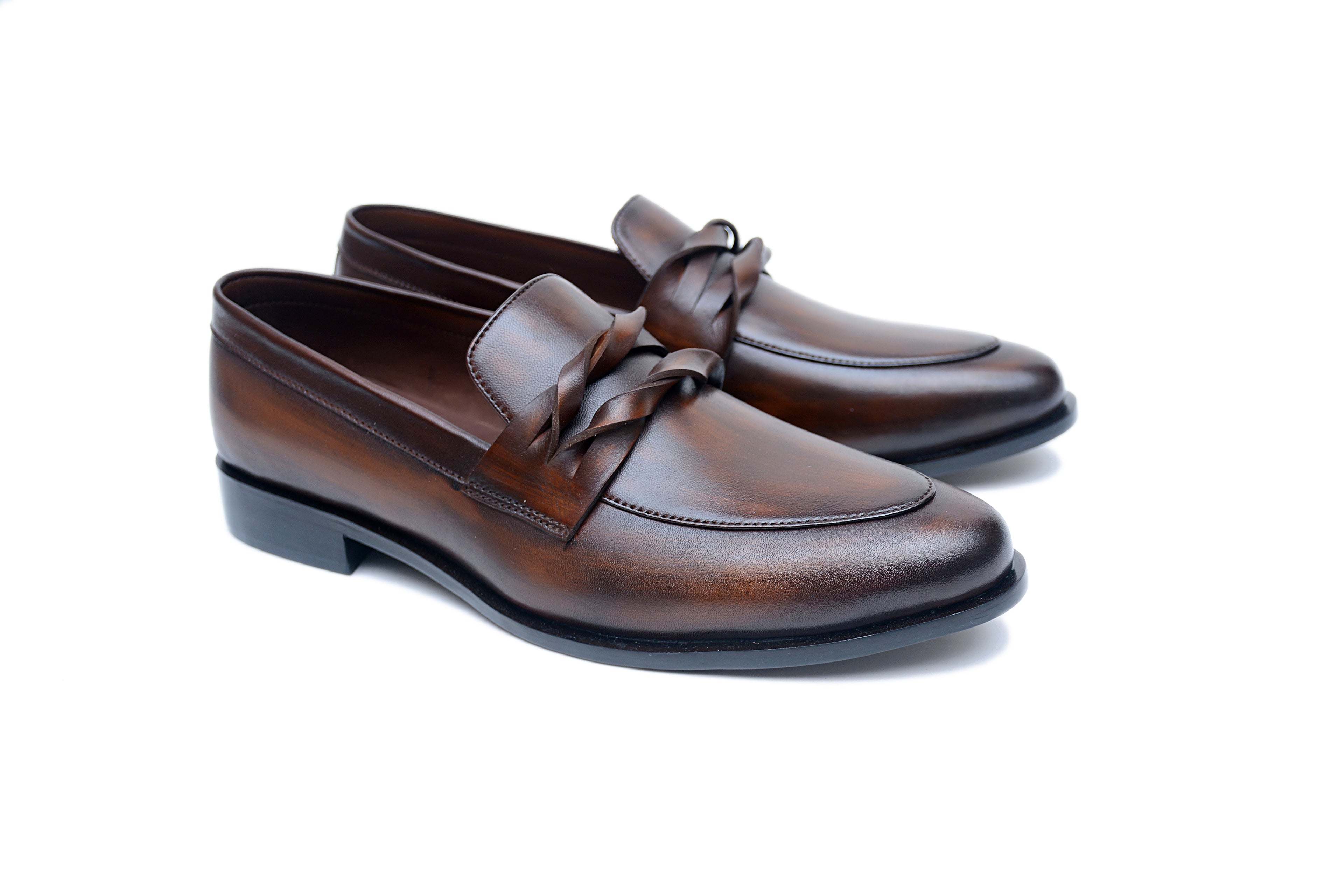 Regal Weave-The Braided Leather Loafers