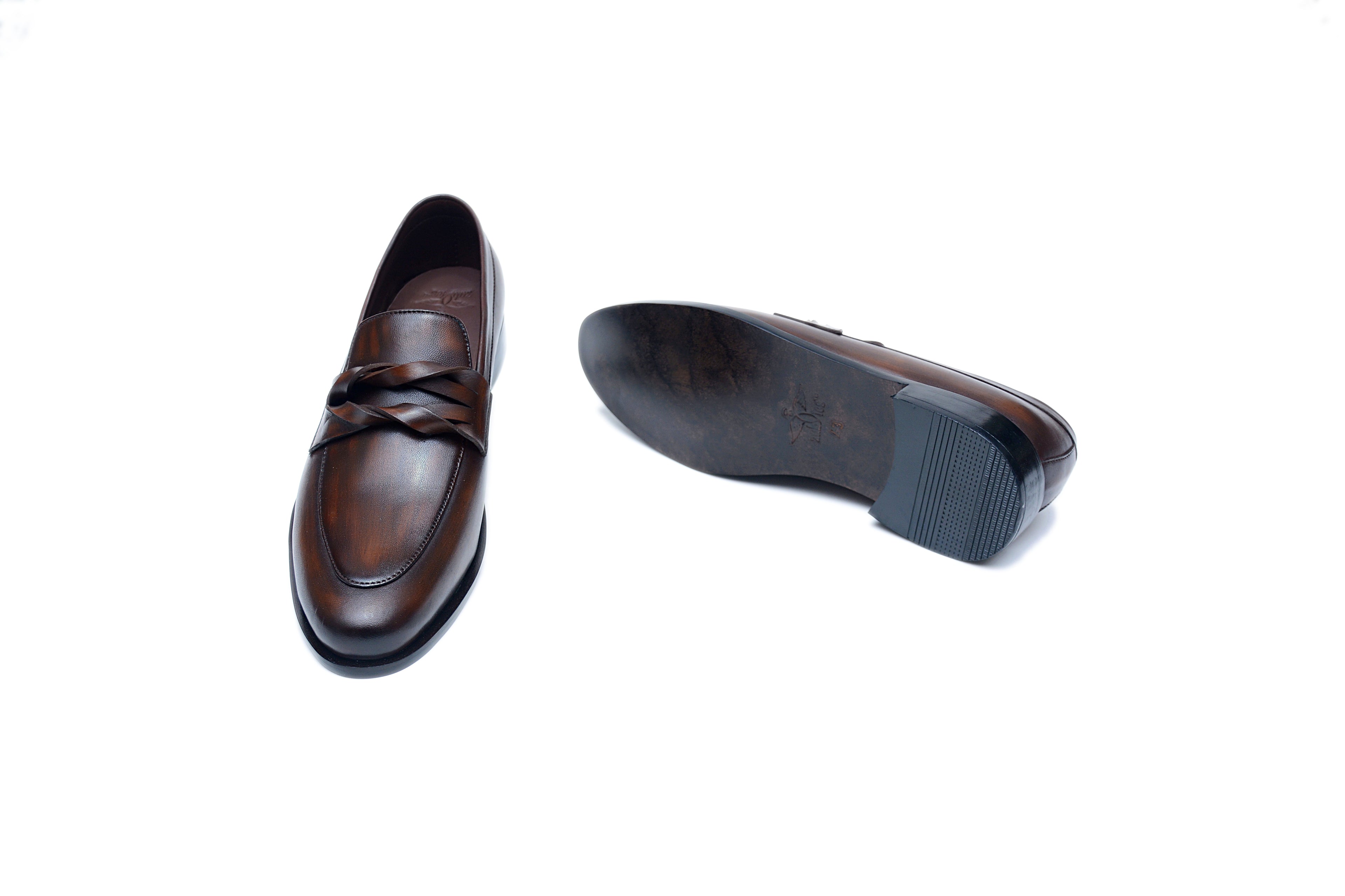 Regal Weave-The Braided Leather Loafers