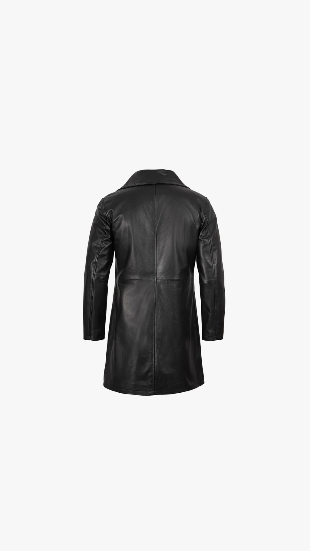 Urban Luxe Leather Trench
