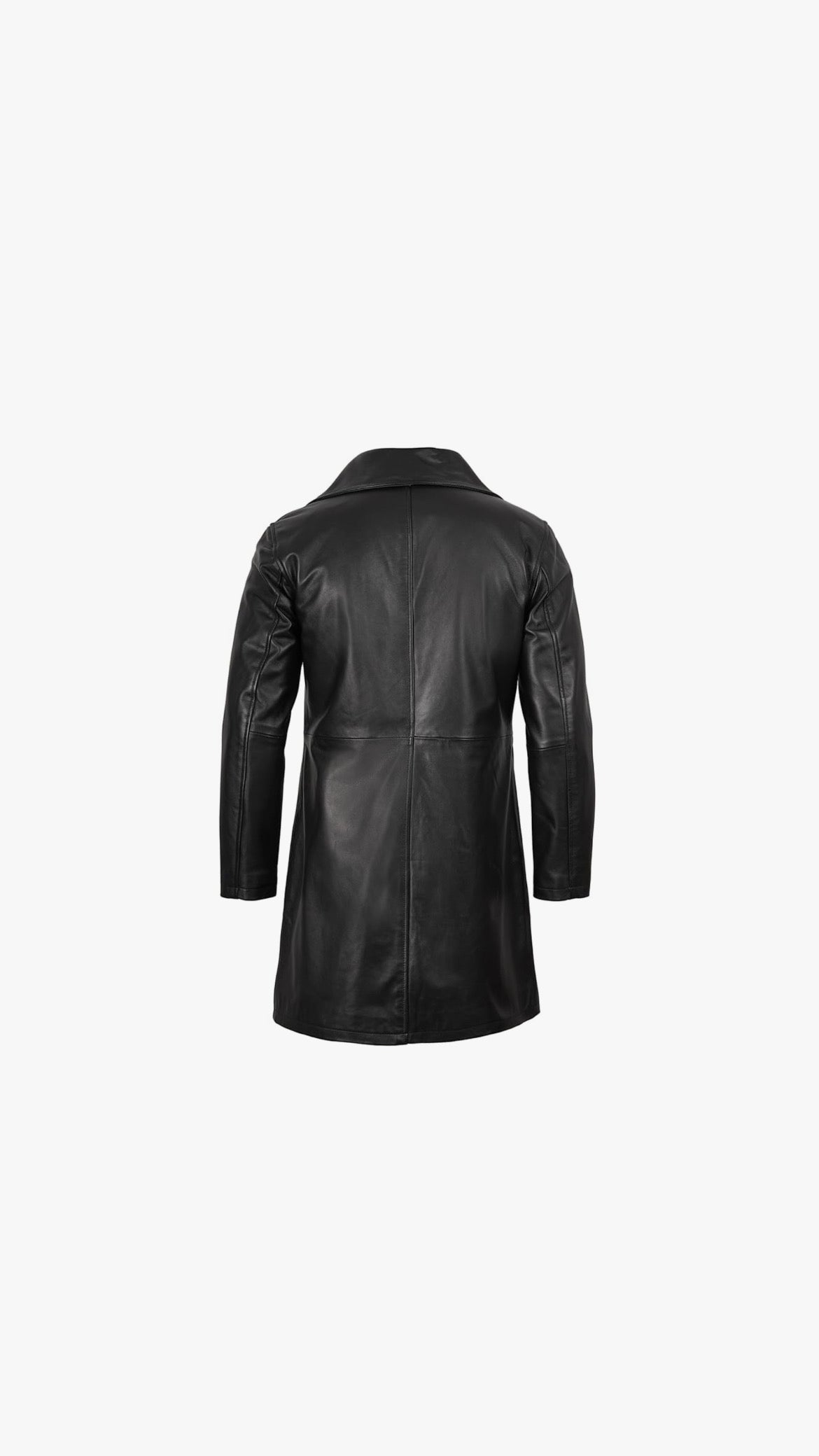 Urban Luxe Leather Trench