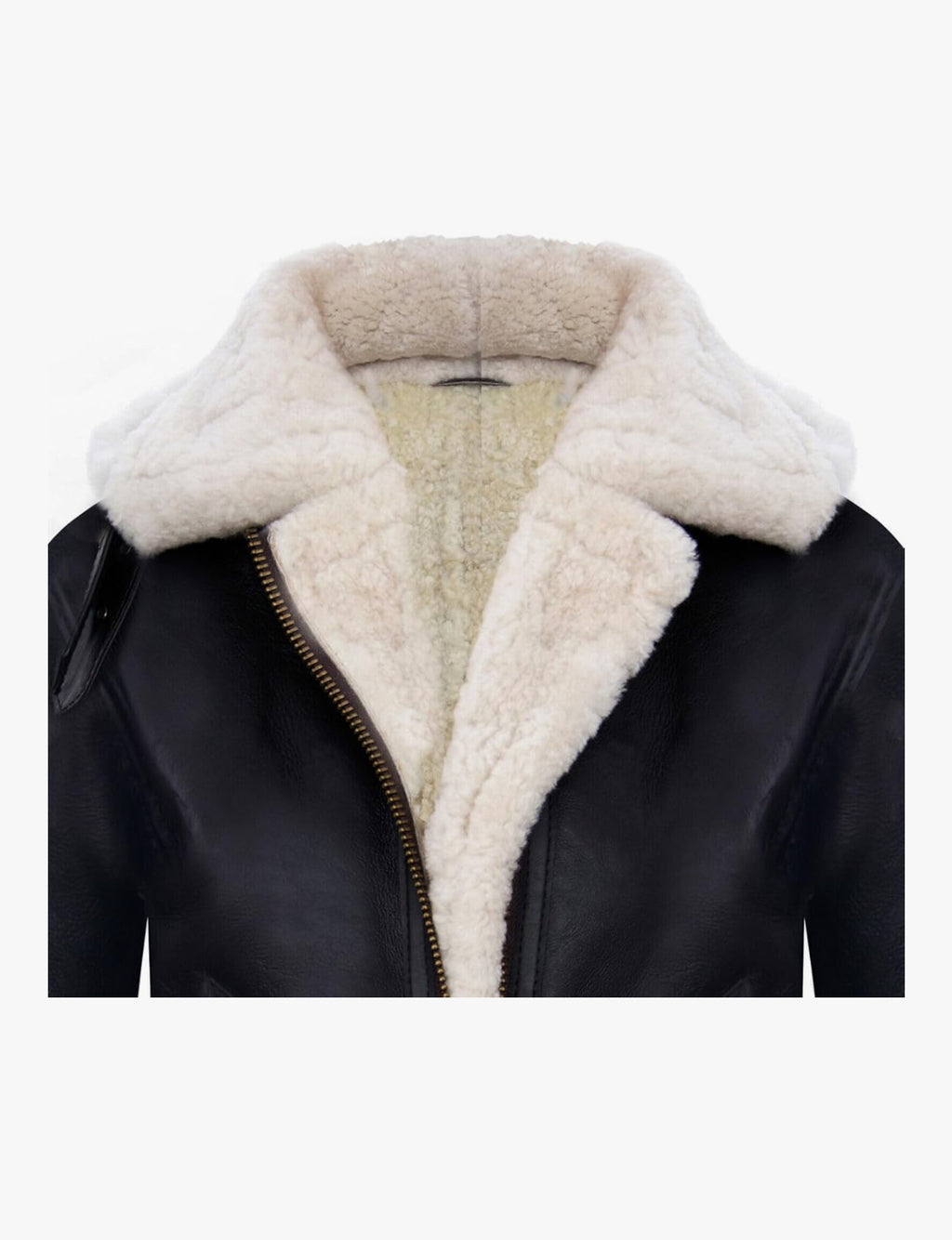 Snowfall Shearling Aviator Jacket – Women