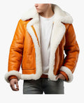 Sunrise Shearling Aviator Jacket