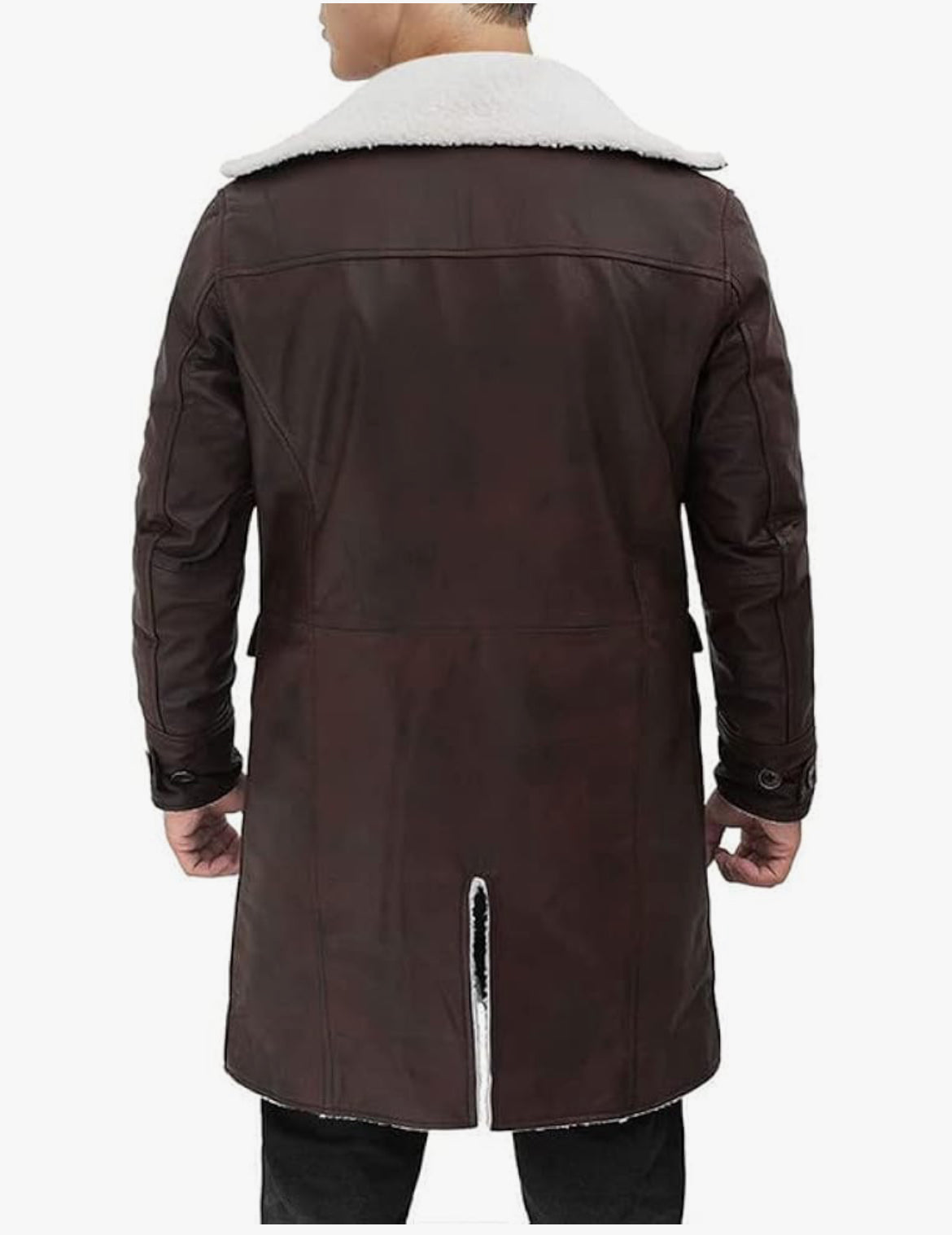 Chestnut Expedition Shearling Coat