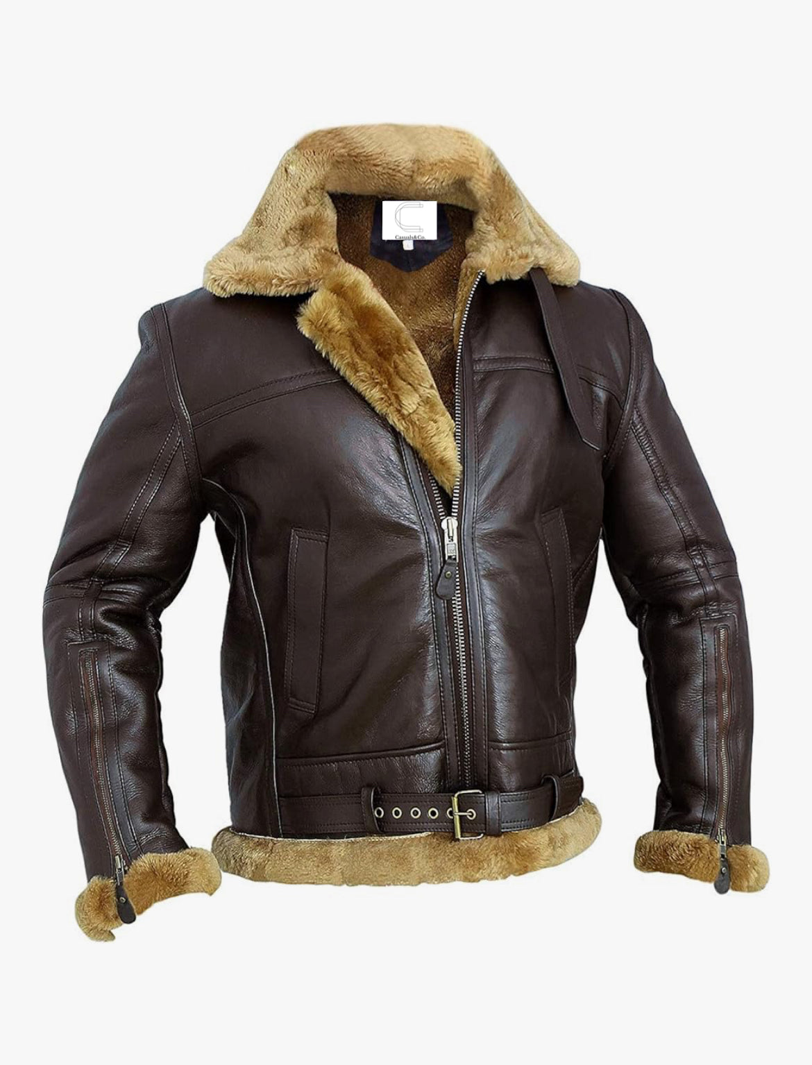Aviator Shearling Flight Jacket B3 Bomber jacket