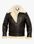 Arctic Heritage Shearling Aviator B3 Bomber Jacket