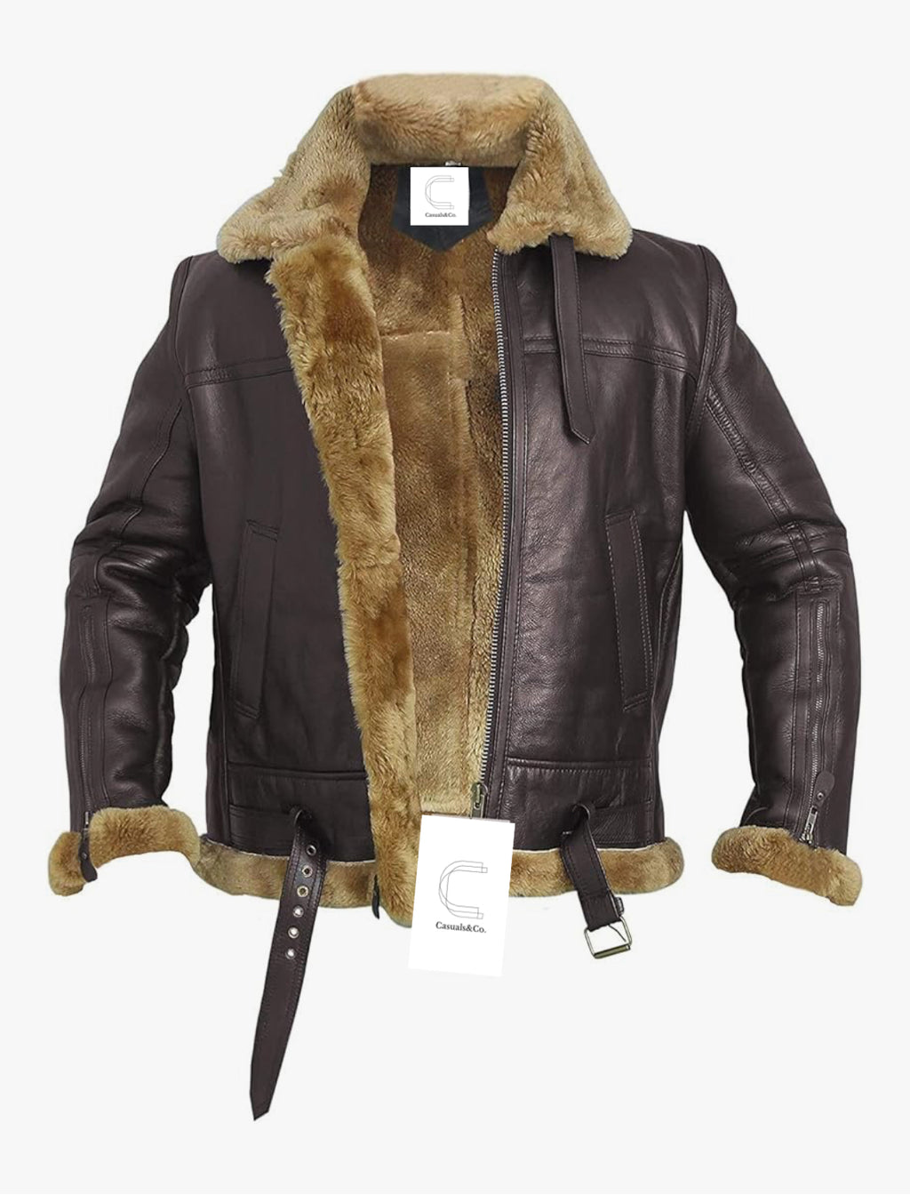 Aviator Shearling Flight Jacket B3 Bomber jacket